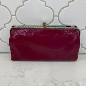 Hobo “Lauren” Leather Double Frame Clutch Wallet
